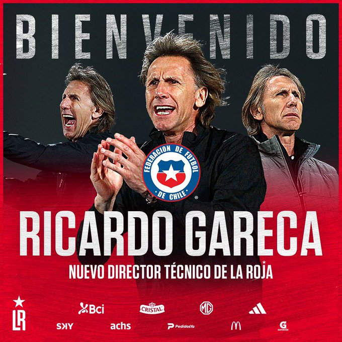 Ricardo Gareca es el nuevo Director Técnico de la Selección Chilena