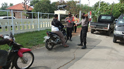 Giat Ops Yustisi Pendisiplinan Pemakaian Masker Kembali Dilakukan Polsek Kroya