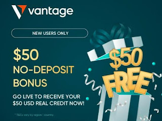 VantageMarkets $50 Forex No Deposit Bonus