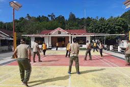 Rositah Umasugi Harap Olahraga Bersama Eratkan Sinergitas TNI- Polri di Maluku Tengah
