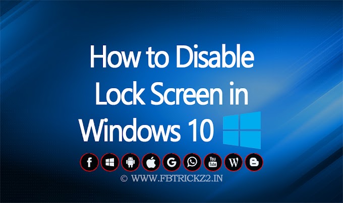 How to disable the Lock Screen on Windows 10 - Tips N Tuts