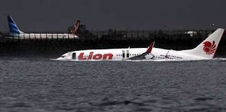 Pesawat Lion Air Jatuh