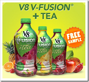 V8 V-Fusion   Tea Free Sample