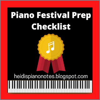 Piano Festival Preparation Checklist heidispianonotes.blogspot.com