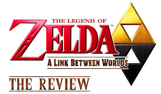 A Link Between Worlds logo saying review next to it