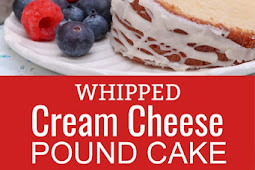 Southern Whipped Cream Cheese Pound Cake