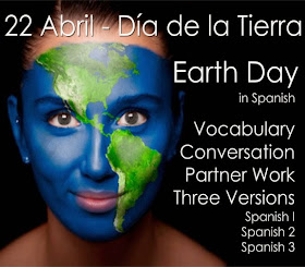 http://www.teacherspayteachers.com/Product/Dia-de-la-Tierra-Earth-Day-in-Spanish-1196784