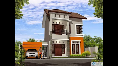 Gambar Desain Rumah Minimalis 2 Lantai Ukuran Kecil