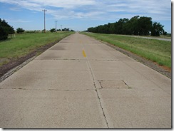 70 Rte 66 Orig 1930 Concrete btwn McLean & Shamrock TX