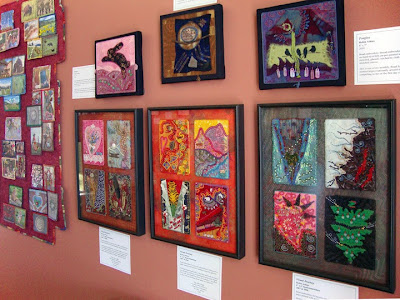 Beadlust - exhibition of Robin Atkins bead embroidery at La Conner Quilt Textile Museum