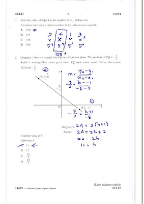 Cikgu Azman - Bukit Jalil: SPM 2019 Jun Ulangan Matematik 