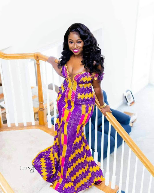 Ghana African Wedding Dress Styles: Latest Kente Styles 2022.