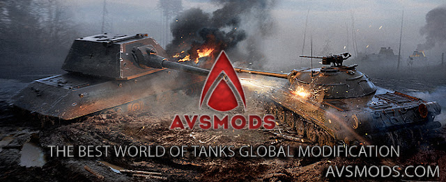 ChocoBanana World of Tanks: AVS Mods By PlazmaKeks - 640 x 262 jpeg 76kB