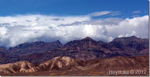 Death Valley - on the way to Scotty's Castle