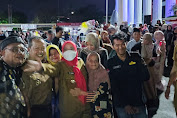 Walikota Hadiri Pelepasan Keberangkatan Jemaah Umroh Tahun 2023 Di Halaman Pemkot Bandarlampung