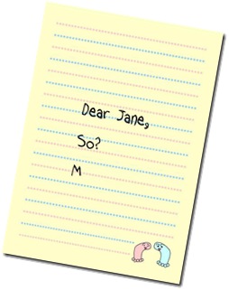 mary Letter 1
