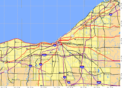 Cleveland Road Map