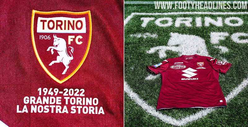 Torino FC 2022-23 Limited Edition Kit Released - Celebrating 10 Years  Partnership With Suzuki - Footy Headlines