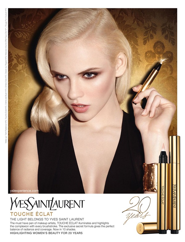 YSL TOUCHE ECLAT CAUCASIAN MODEL 12