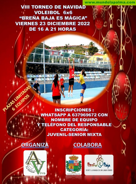 BREÑA BAJA NAVIDAD: VIII Torneo de Voleibol