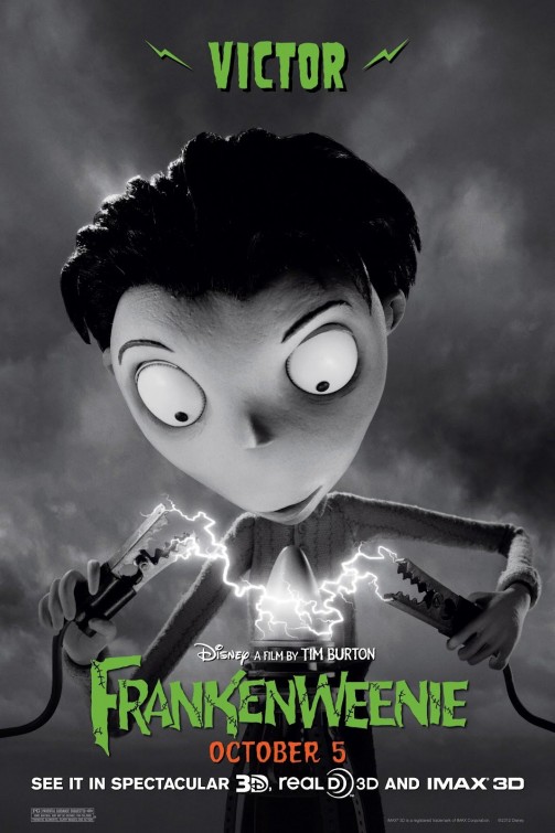 Frankenweenie Victor movie poster