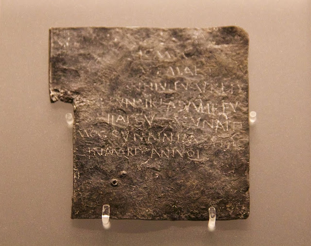 Таблички с римскими проклятиями из самых ранних молитв в Батской Британии