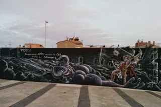 Teseo en el laberinto [Mythos Street Art Series]