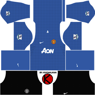  Get the new kits Manchester United seasons  Baru, Manchester United Kits 2012/2013 - Dream League Soccer
