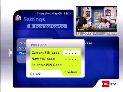 Big TV Parental Control