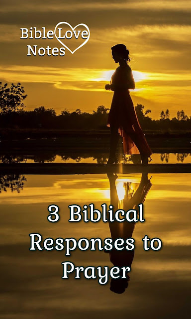 A short series addressing 3 biblical responses to prayer. Be Encouraged!