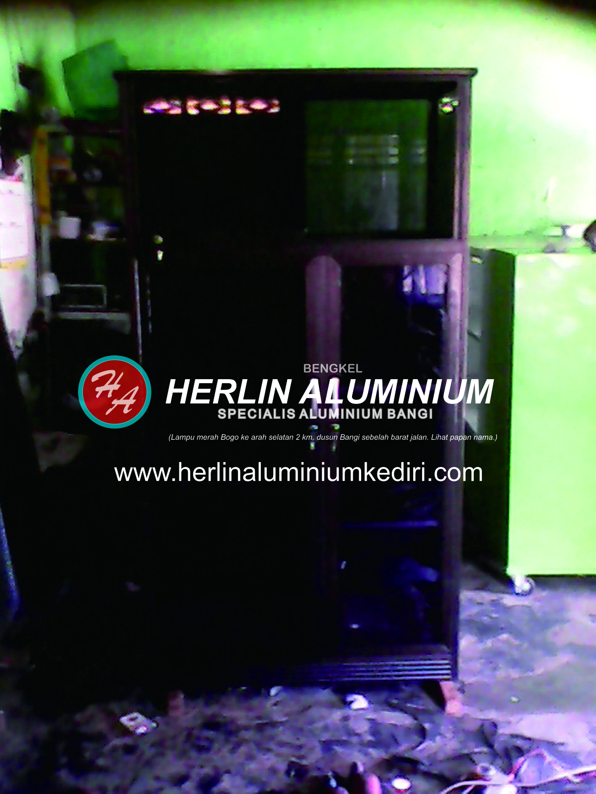 Daftar harga  Lemari  Pakaian  Aluminium di  Herlin Aluminium 