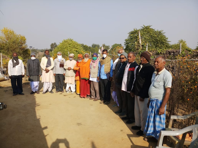 प. दिनेश कुमार मिश्र  के निधन पर सतबहिनी विकास समिति ने किया शोक सभा का आयोजन-----रिपोर्ट : ब्रजेश कुमार पांडेय