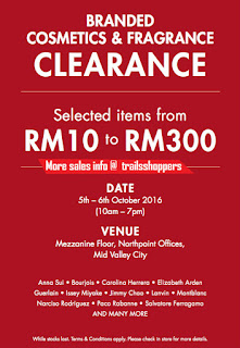 Branded Cosmetics & Fragrance Clearance Sale