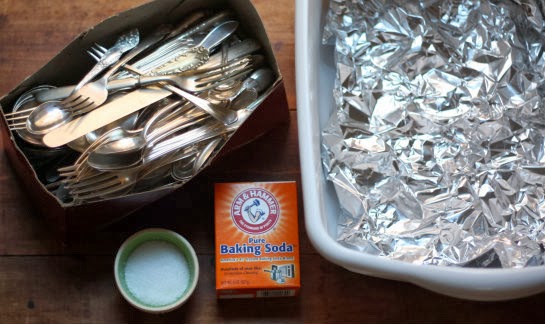 How To: Polish Silver in a Baking Soda & Salt Bath