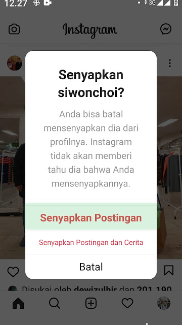 mute kiriman di ig