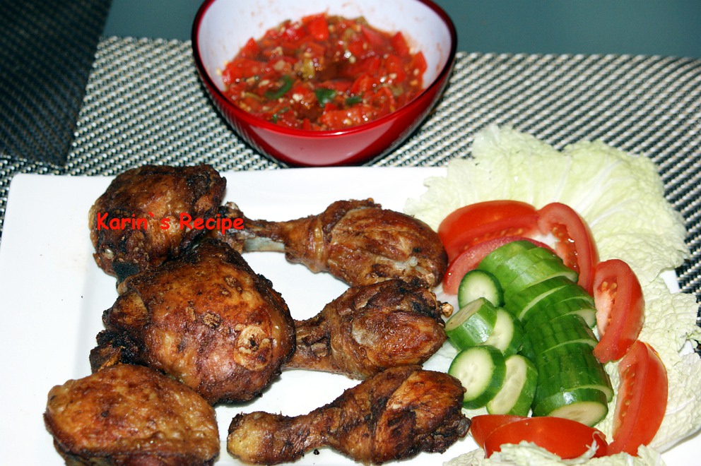 Karin's Recipe: Ayam Bumbu Kuning Goreng (Aromatic Yellow Fried Chicken)