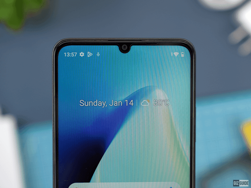 realme Note 50's selfie camera