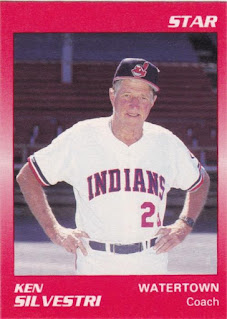 Ken Silvestri 1990 Watertown Indians card