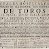 El primer cartel de toros