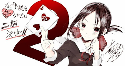 Anime: Confirmada la segunda temporada de Kaguya-sama: Love Is War 