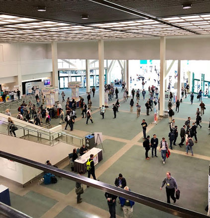 Physicist "ants" arriving at APS March 2018 Meeting at Los Angeles Convention Center (Source: Palmia Observatory)