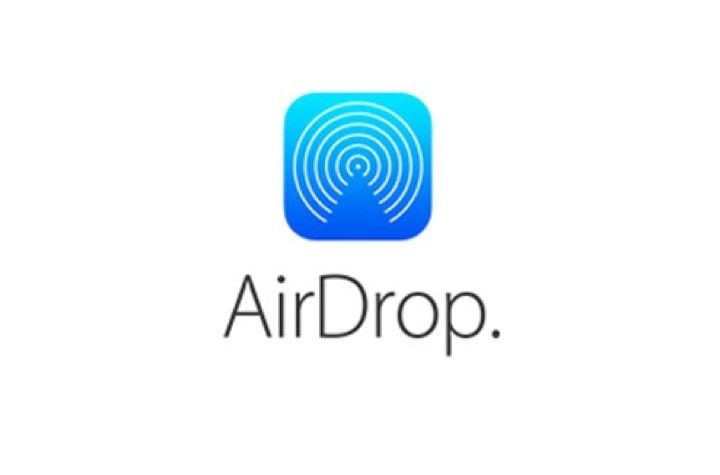 logo airdrop apple