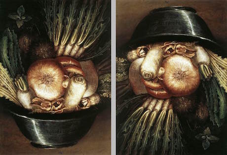 Art Talk - foredrag om kunst. Arcimboldo: Grøntsager i en skål eller Gartneren (ca. 1590)