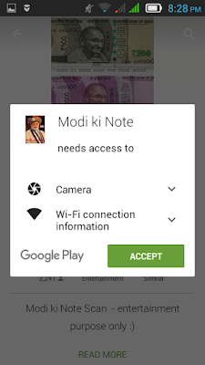 Modi Ki Note App