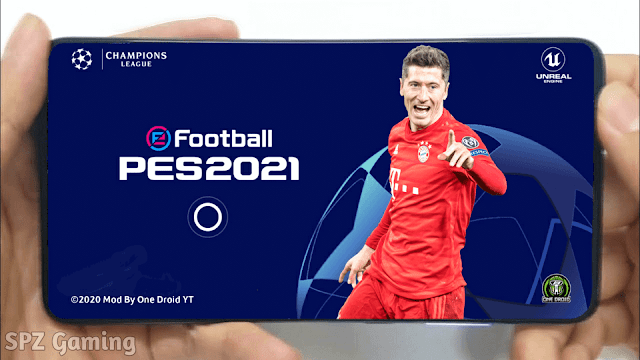 PES 2021 Mobile Patch UCL Latest Update Android Best Graphics New Menu Original Logo and Kits 20/21