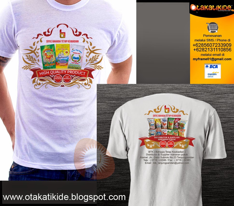  Jasa Desain Kaos  Promosi Otakatikide Jasa  Desain  Logo 