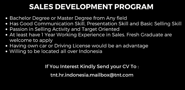 sales development program