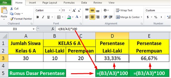 Cara Menambahkan Satuan di Excel