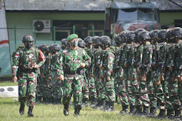 Satgas Pamrahwan Korem 172/PWY Diisi 500 Prajurit TNI Organik