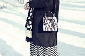 Black and white bag, Zara zebra bag